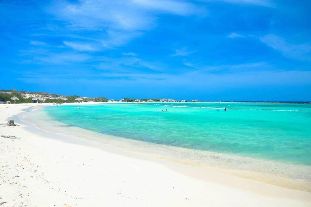 Cozy 1-Bedroom Apartment Minutes Away Drive To Mangel Halto Beach Savaneta Buitenkant foto